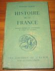 [R08496] Histoire de la France (Cours moyen et supérieur et classe de septième), Etienne Baron